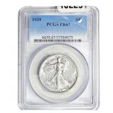 1939 Walking Liberty Half Dollar PCGS PR67