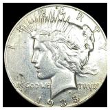 1935 Silver Peace Dollar HIGH GRADE