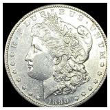 1890-S Silver Morgan Dollar CLOSELY UNCIRCULATED