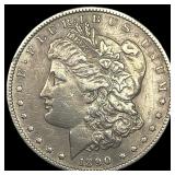1890-S Silver Morgan Dollar NEARLY UNCIRCULATED