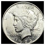 1923-S Silver Peace Dollar UNCIRCULATED