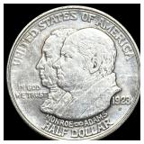 1923-S Silver Monroe Doctrine Centennial Half Doll
