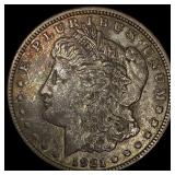 1921 Morgan Silver Dollar NEARLY UNCIRCULATED