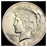1924 Silver Peace Dollar UNCIRCULATED