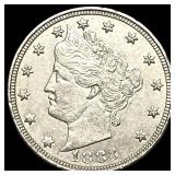 1883 Liberty Head Nickel No Cents UNCIRCULATED