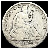 1854 Silver Half Dollar (Arrows) HIGH GRADE