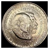 1951-S Silver Booker T. Washington/Carver Half Dol