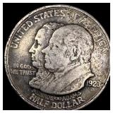 1923-S Silver Monroe Doctrine Centennial Half Doll