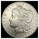 1878-S Silver Morgan Dollar CLOSELY UNCIRCULATED