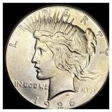 1926 Silver Peace Dollar CLOSELY UNCIRCULATED