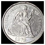 1878 Seated Liberty Dime UNCIRCULATED