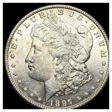 1897-S Silver Morgan Dollar UNCIRCULATED