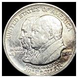 1923-S Silver Monroe Doctrine Centennial Half Doll