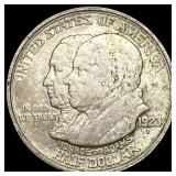 1923-S Silver Monroe Doctrine Centennial Half Doll