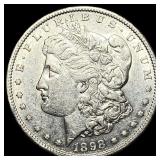 1898-S Silver Morgan Dollar CLOSELY UNCIRCULATED