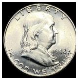 1948 Silver Half Dollar CHOICE BU