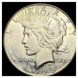 1928-S Silver Peace Dollar UNCIRCULATED