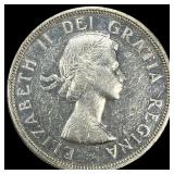 1960 Canada Silver Dollar UNCIRCULATED