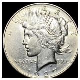 1927 Silver Peace Dollar HIGH GRADE