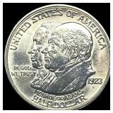 1923-S Silver Monroe Doctrine Centennial Half Doll