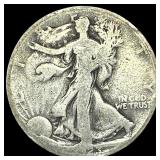Walking Liberty Half Dollar 1917 NICELY CIRCULATED
