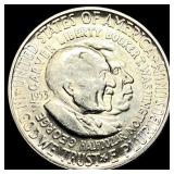 1953-S Silver Booker T. Washington/Carver Half Dol