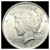 1924 Peace Silver Dollar UNCIRCULATED