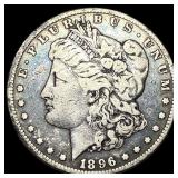 1896-S Silver Morgan Dollar LIGHTLY CIRCULATED