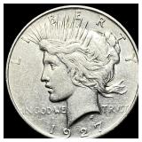 1927-S Silver Peace Dollar CLOSELY UNCIRCULATED