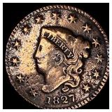 1827 Copper Large Cent HIGH GRADE