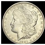 1891 Silver Morgan Dollar UNCIRCULATED