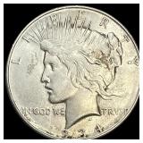 1934-D Silver Peace Dollar CLOSELY UNCIRCULATED