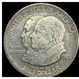 1923-S Silver Monroe Doctrine Centennial Half Doll