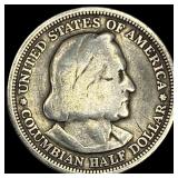 1893 Silver Columbian Half Dollar NICELY CIRCULATE