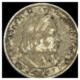 1893 Silver Columbian Half Dollar NICELY CIRCULATE