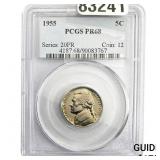 1955 Jefferson Nickel PCGS PR68