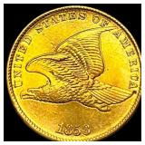 1858 Copper-Nickel Flying Eagle Cent UNCIRCULATED