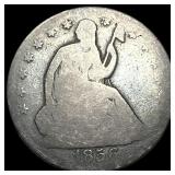 1856-O Silver Half Dollar NICELY CIRCULATED