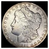 1891-S Silver Morgan Dollar LIGHTLY CIRCULATED