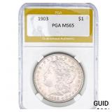 1903 Morgan Silver Dollar PGA MS65
