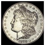 1878-S Silver Morgan Dollar CLOSELY UNCIRCULATED