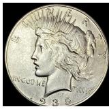 1935 Silver Peace Dollar CLOSELY UNCIRCULATED