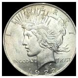 1922 Silver Peace Dollar UNCIRCULATED