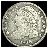 1835 Capped Bust Dime HIGH GRADE