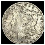 1890-O Silver Morgan Dollar NEARLY UNCIRCULATED