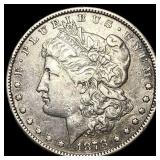 1878 Silver Morgan Dollar NEARLY UNCIRCULATED