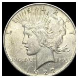 1922 Silver Peace Dollar UNCIRCULATED