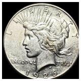 1926 Silver Peace Dollar CLOSELY UNCIRCULATED