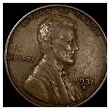 1931-S Lincoln Wheat Cent NEARLY UNCIRCULATED
