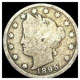 1895 Liberty Head Nickel NICELY CIRCULATED